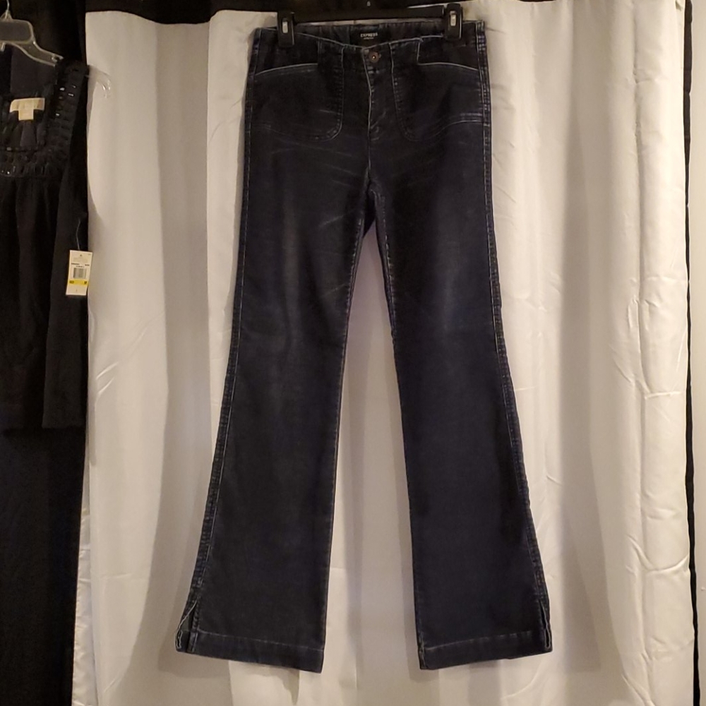 Express boot leg corduroy boot cut soft pants